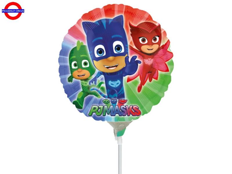  MYLAR PJ MASKS MINI SHAPE TONDO 9