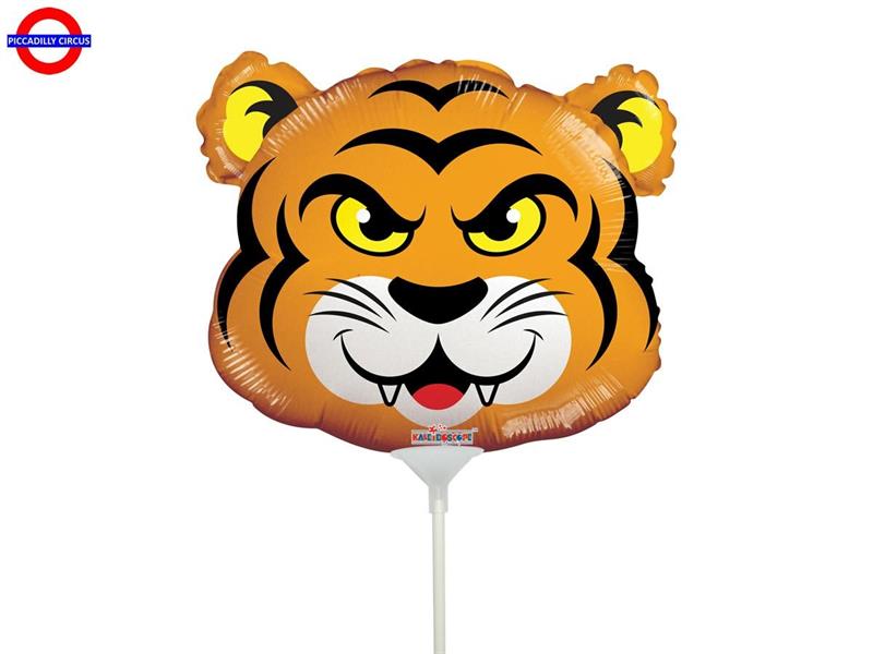 MYLAR ANIMAL MINI SHAPE TESTA TIGRE