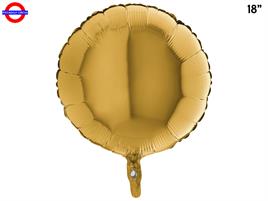 MYLAR TONDO 18 ORO