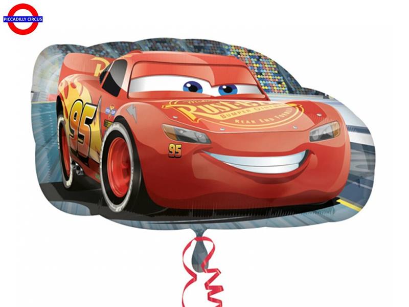  MYLAR CARS SUPER SHAPE SAETTA McQUEEN