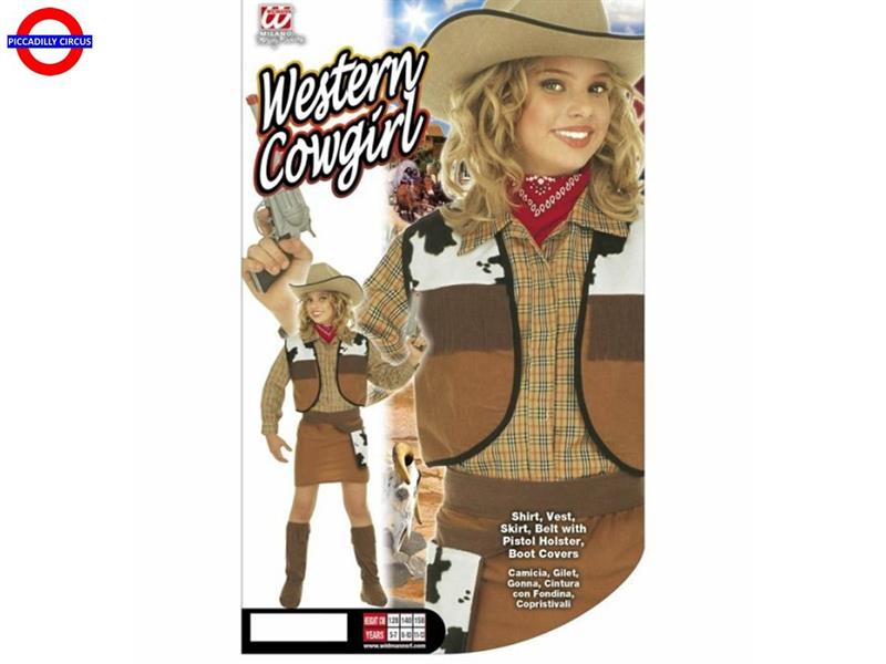 COSTUME COW GIRL - BIMBA 05-07 ANNI