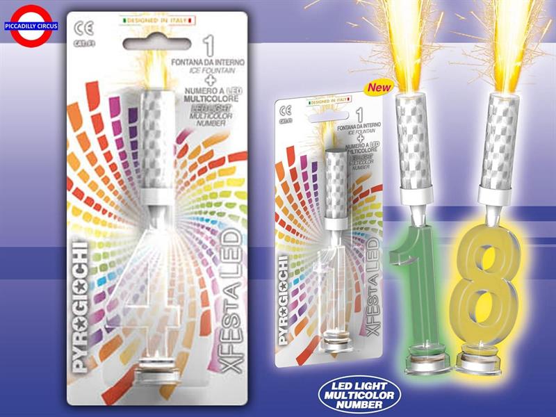 MAGIC FLAMBE' FESTA LED LED N°4