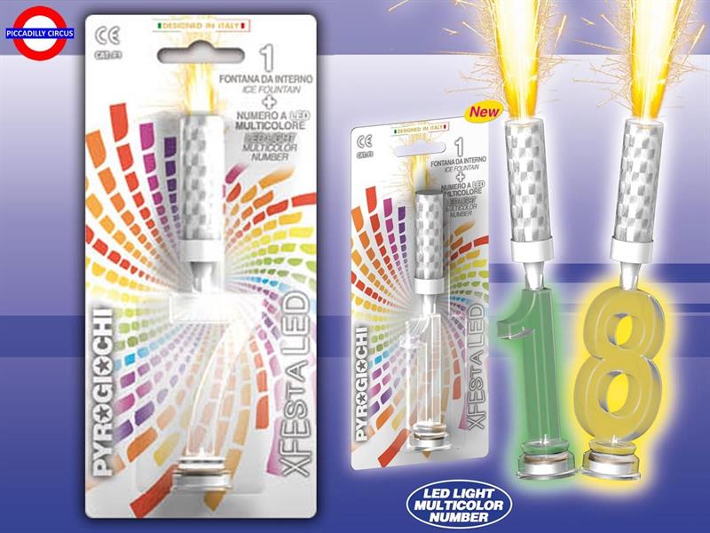 MAGIC FLAMBE' FESTA LED LED N°7