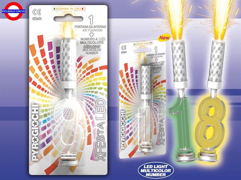 MAGIC FLAMBE' FESTA LED LED N°8