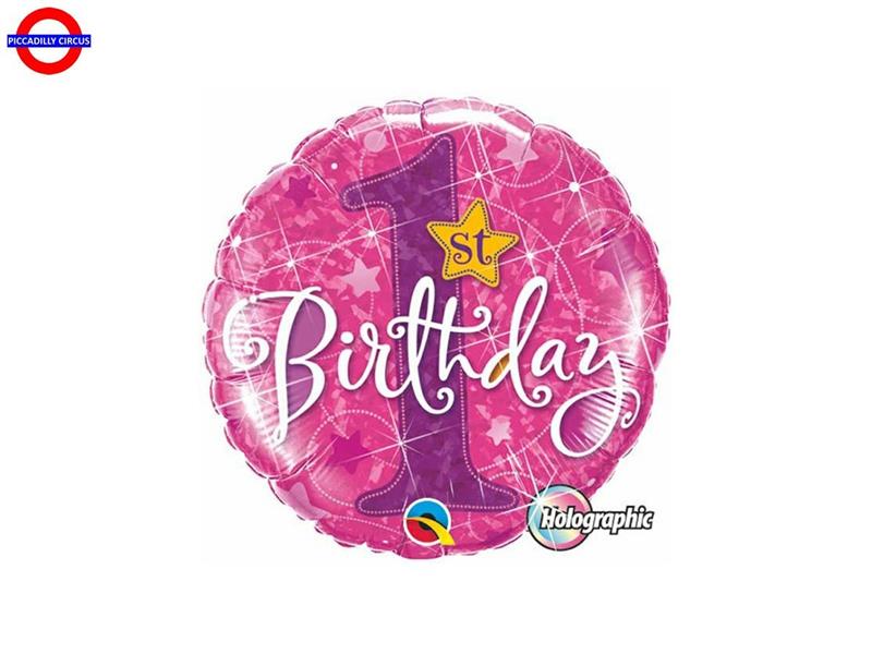 MYLAR 1°COMP. 18 FASHION BIRTHDAY ROSA