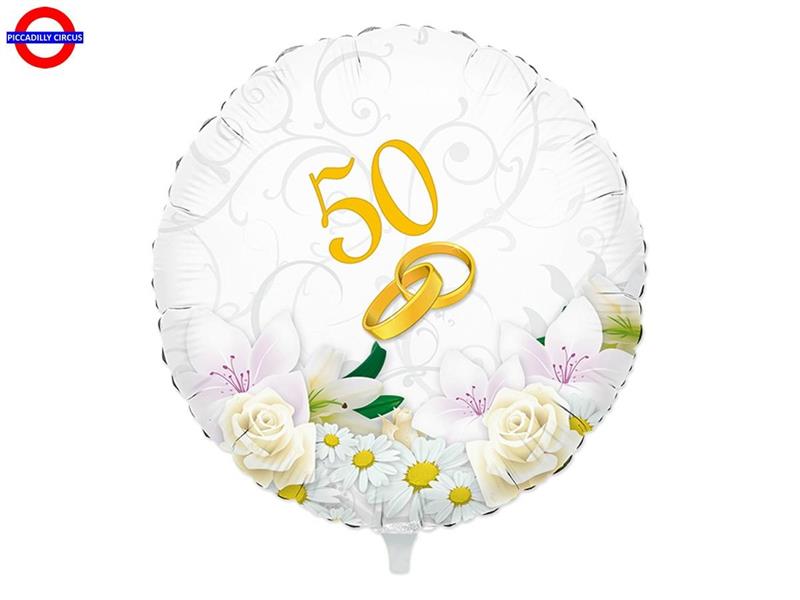 MYLAR ANNIVERSARIO - 50° ANNIVERSARIO 18