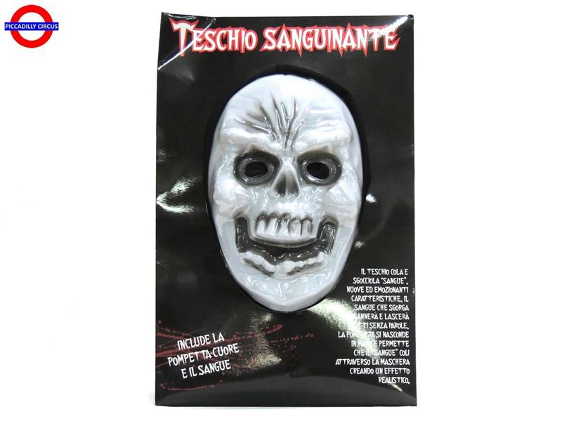 MASCHERA SANGUINANTE TESCHIO