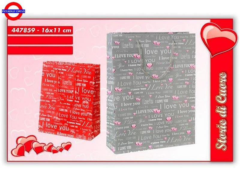 SHOPPER PICCOLA CON MANICI CORDA