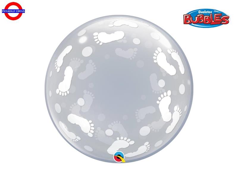 MYLAR NASCITA BUBBLE 24 PIEDINI