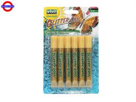 TUBETTO COLLA GLITTER ORO BL.6PZ