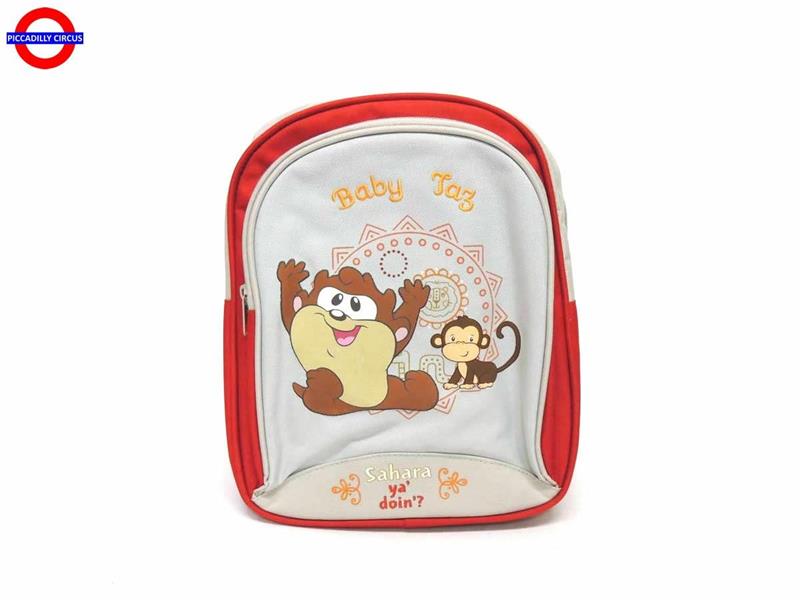 ZAINO ASILO BABY LOONEY TUNES ROSSO CM.29