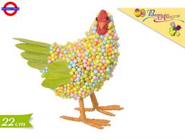 GALLINA MULTICOLOR CM.22