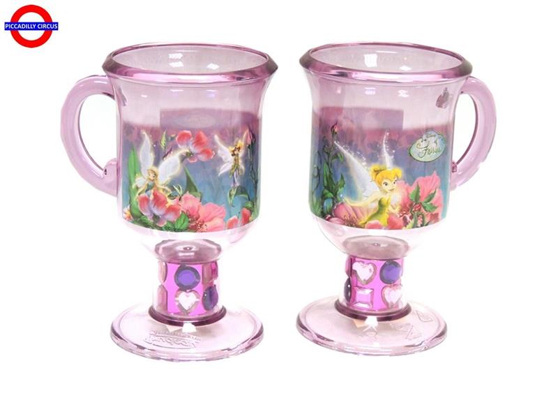 TAZZA FAIRIES ROSA CON GEMME