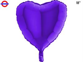 MYLAR CUORE 18 VIOLA