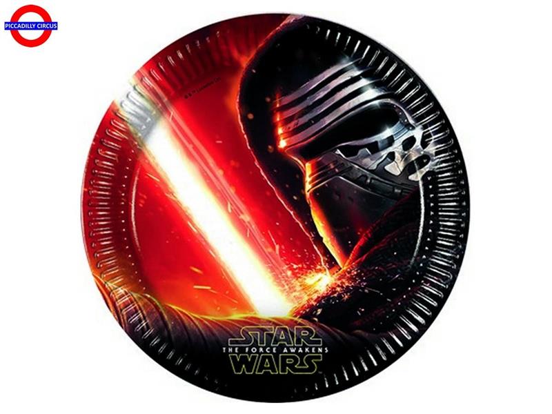  STAR WARS VII 8 PIATTI D.23