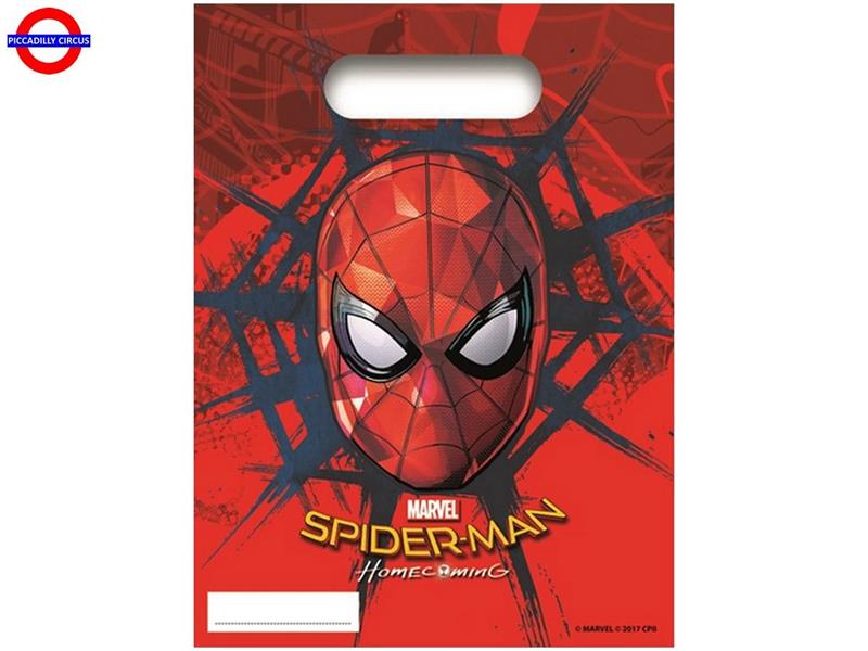  SPIDERMAN HOMECOMING 6 PARTY BAG