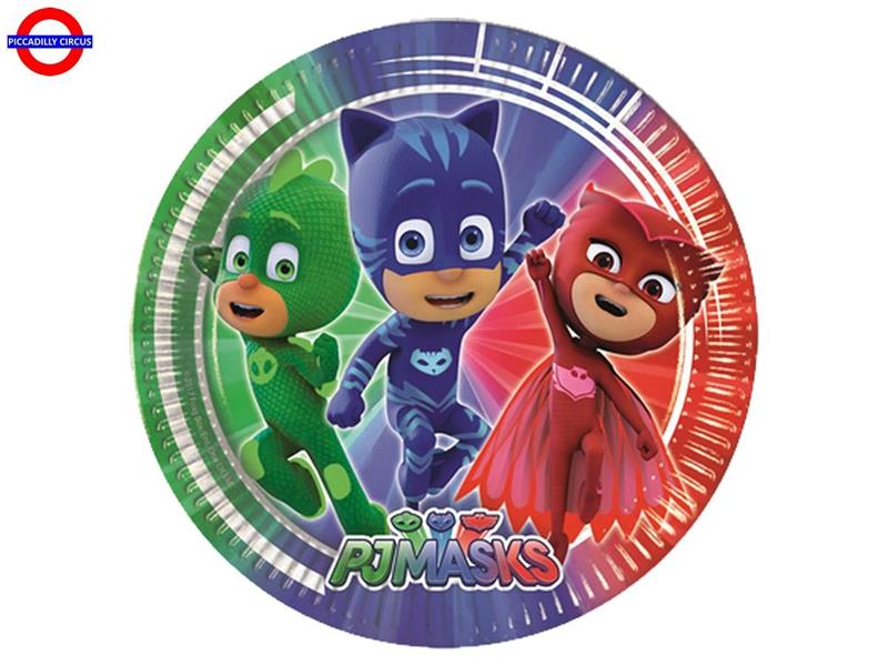  PJ MASKS 8 PIATTI D.23