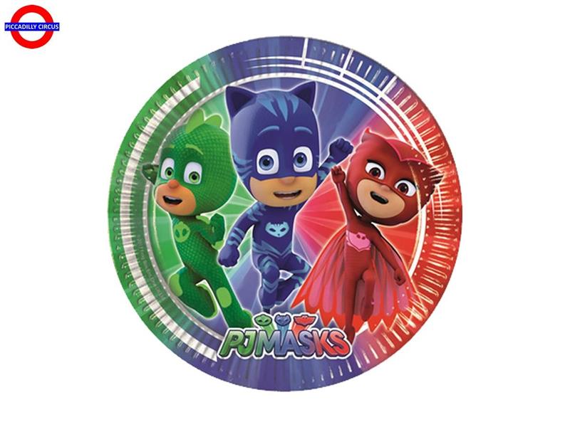  PJ MASKS 8 PIATTI D.18