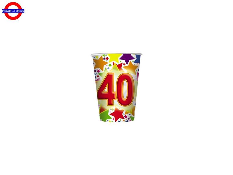 40 ANNI 10 BICCHIERINI CAFFE'
