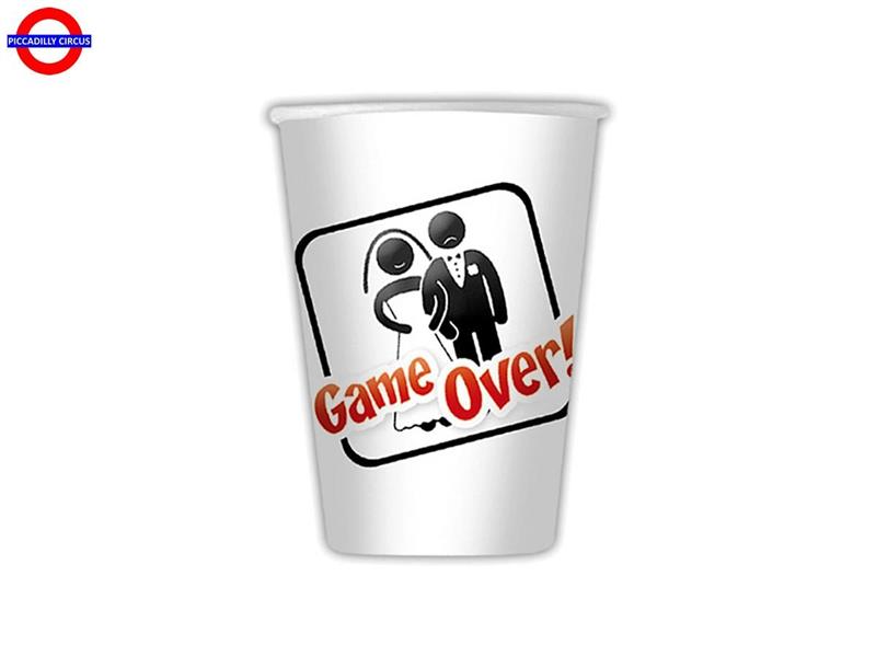 MATRIMONIO GAME OVER 8 BICCHIERI