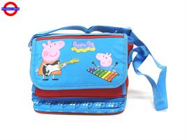 BORSA PORTA MERENDA PEPPA PIG TERMICA CM.20X23 2 SCOMPAR