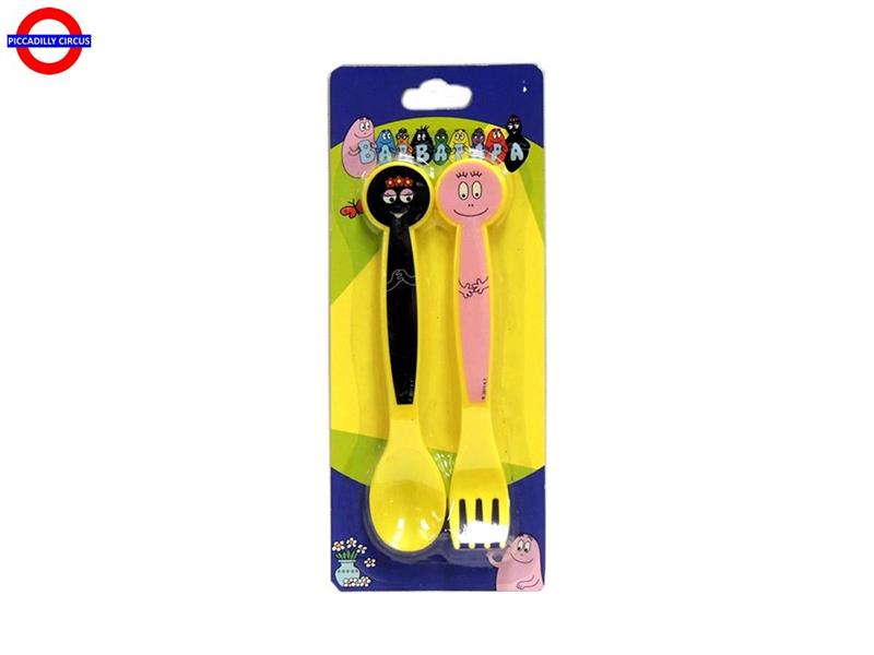 SET 2 POSATE BARBAPAPA`