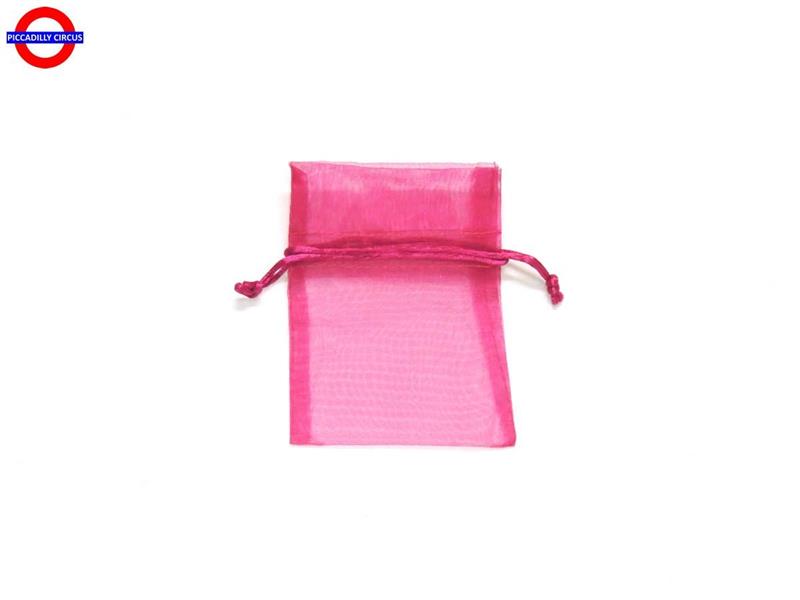 SACCHETTO ORGANZA 9X12 FUXIA