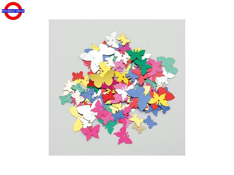 BUON COMPLEANNO CONFETTI TAVOLA FARFALLE GR.25