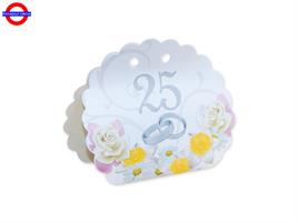 SCATOLINA VENTAGLIO 25° ANNIVERSARIO CF.25 PEZZI