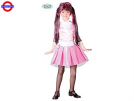 COSTUME PINK MONSTER - BIMBA 05-06 ANNI