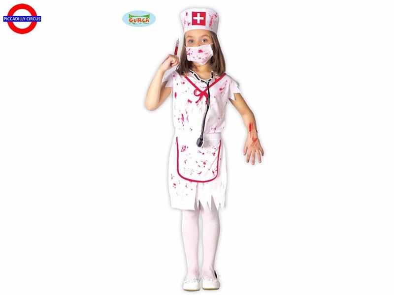 COSTUME INFERMIERA ZOMBI - BIMBA 05-06 ANNI