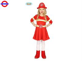 COSTUME POMPIERA - BIMBA 10-12 ANNI