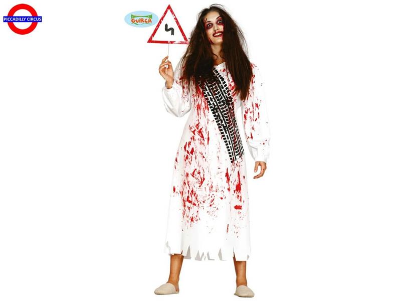 COSTUME CADAVERE INVESTITO - DONNA TG.UNICA