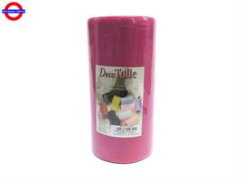 TULLE cm25X100m FUXIA