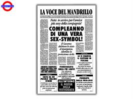 BIGLIETTO GIORNALE COMPLEANNO LEI