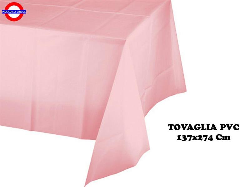 TOVAGLIA PVC ROSA 137X274 CM