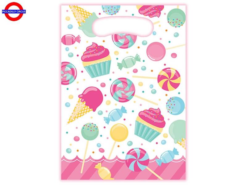 BUON COMPLEANNO CANDY BOUQUET 8 PARTY BAGS