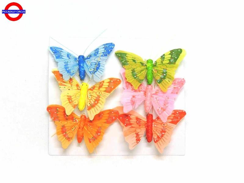 FARFALLA CON CLIP CM.8X5