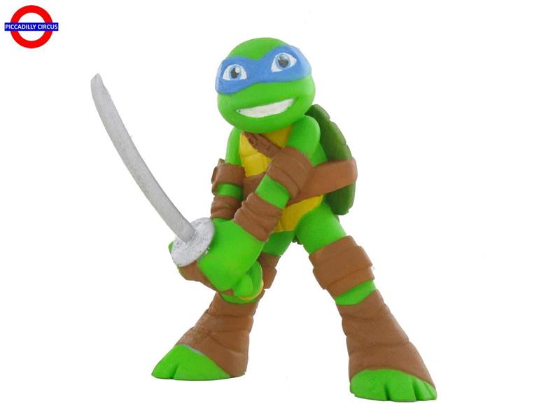 COLLEZIONABILI NINJA TURTLES - LEONARDO - H CM.7