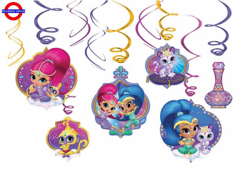  SHIMMER AND SHINE 6 PENDENTI