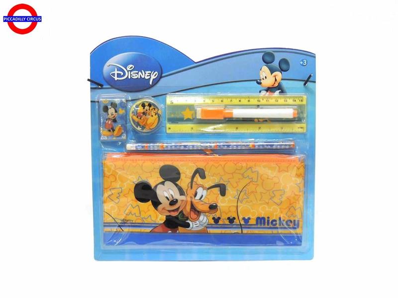 SET CANCELLERIA 6 PEZZI MICKEY