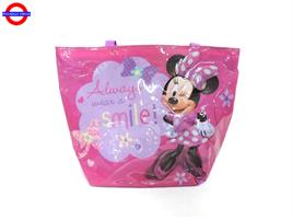 BORSA MARE MINNIE FUXIA CM.36X46