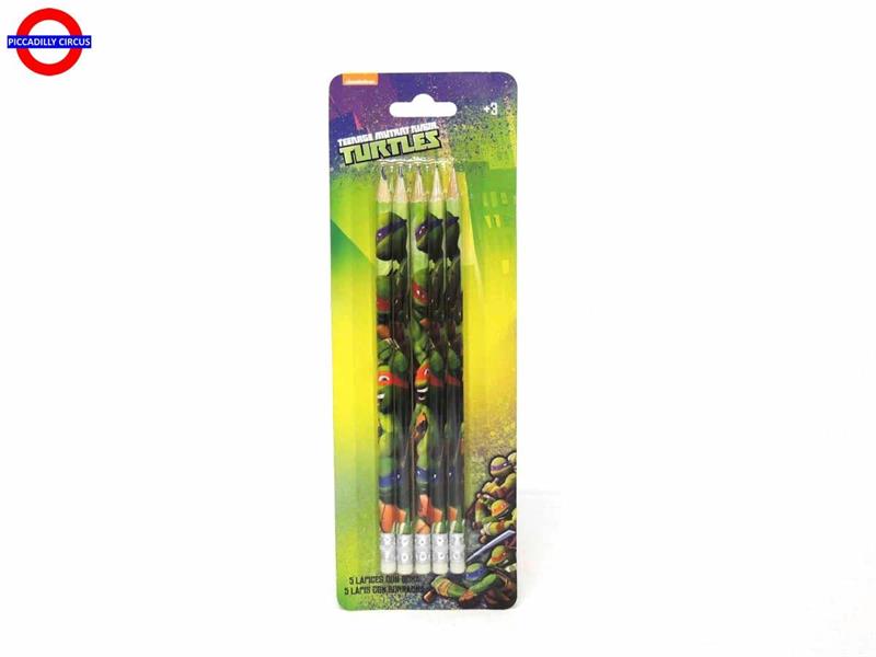 MATITE NINJA TURTLES BL.5 PEZZI