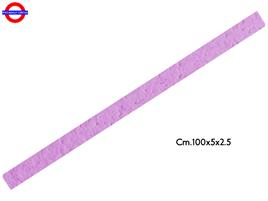 LISTELLO POLY PER BASE CM.100X5X2.5 LILLA