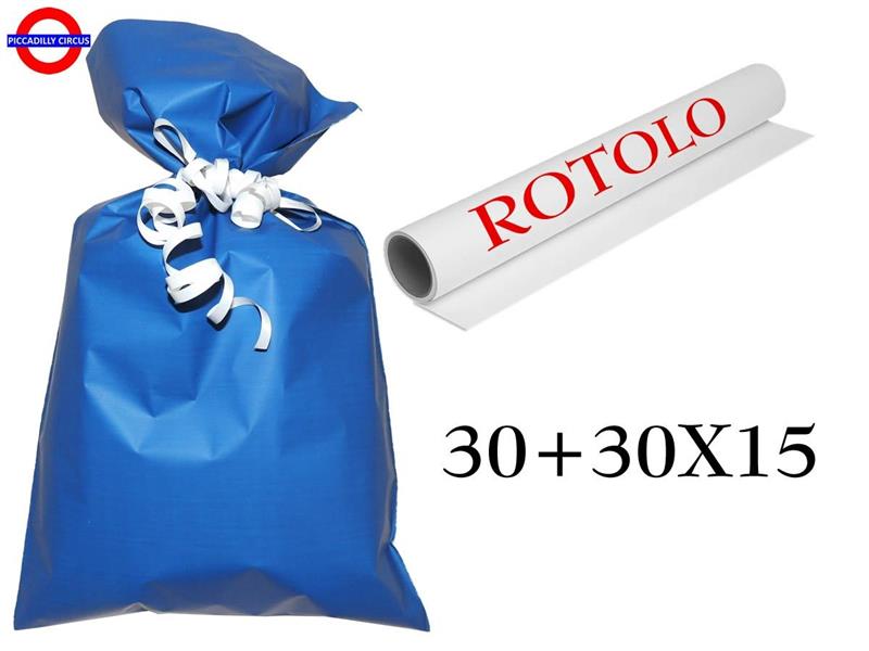 ROTOLO POLIPROPILENE BLU 30+30X15m