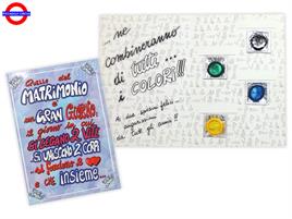BIGLIETTO MEDIO MATRIMONIO -- CON PRESERVATIVO