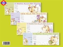 INVITI ASSEGNO TOMMY BEAR BL.15 PEZZI