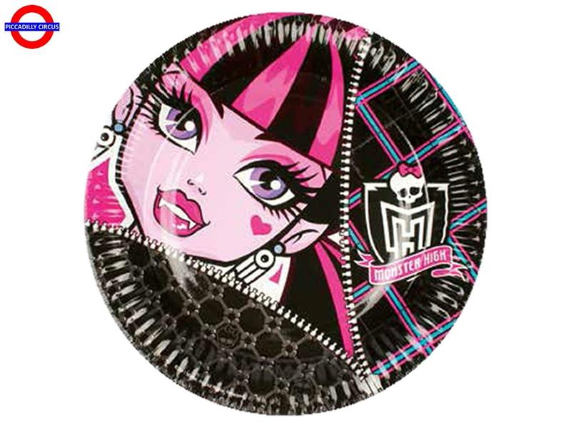  MONSTER HIGH 8 PIATTI D.23