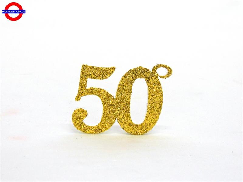 DECO-POLY 50° ANNIVERSARIO ORO GL.CM.7X5