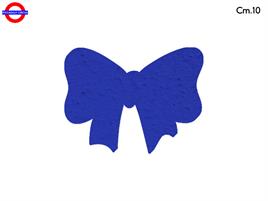 SAGOMA POLY FIOCCO CM.10 BLU